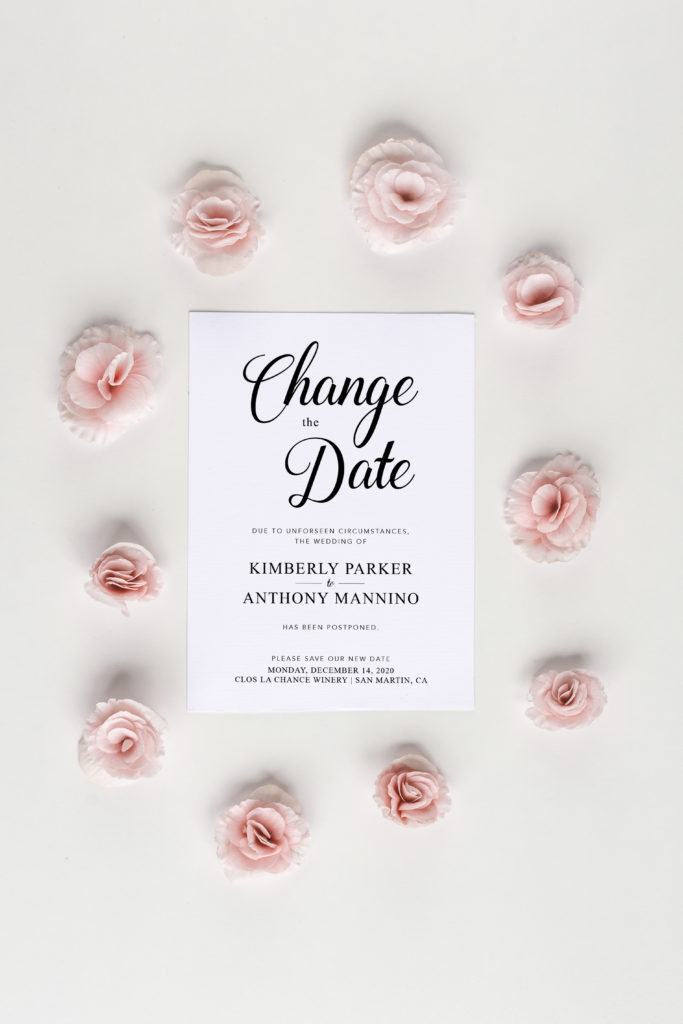 Change The Date Digital Download | Free Gift For Rescheduled Weddings