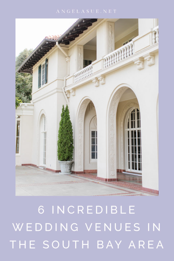 Villa Montalvo front veranda - South Bay Area wedding venue
