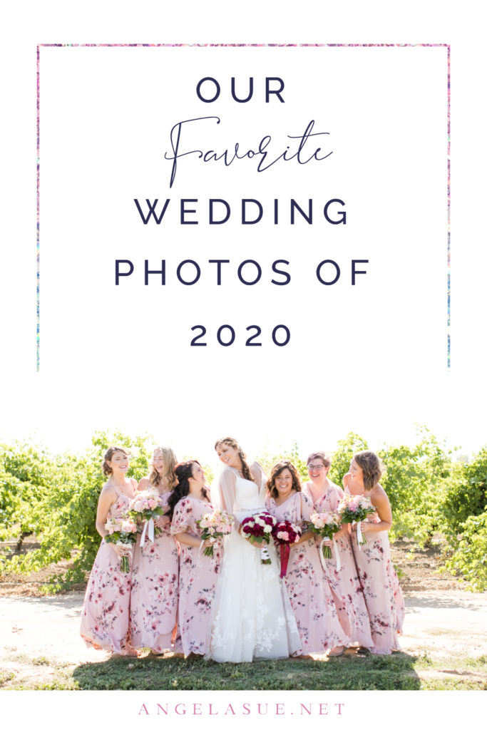Our favorite wedding photos of 2020 - bridesmaids photos - Angela Sue Photography