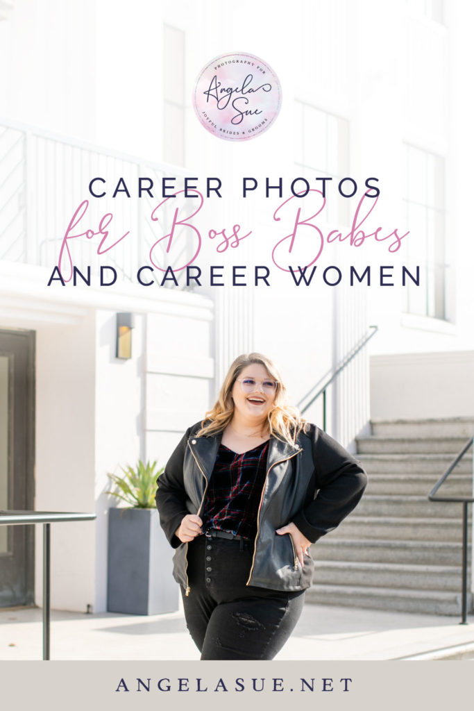 professional woman in downtown city - branding photographer - Angela Sue Photography