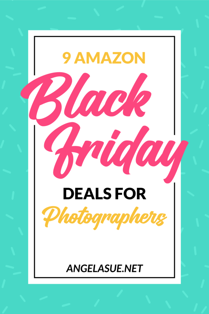 text: 9 Amazon Black Friday Deals for Photographers